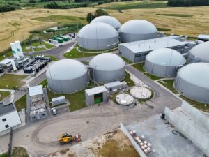 Biometanownia w Głąbowie, zaplecze i maszyny – realizacja PROEKO BIOGAS